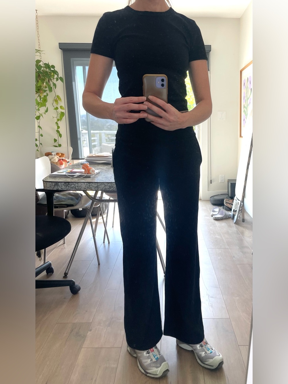 Beyond Yoga Women’s Spacedye Laid Back Wide Leg Pant 31" - Picture 4 of 4